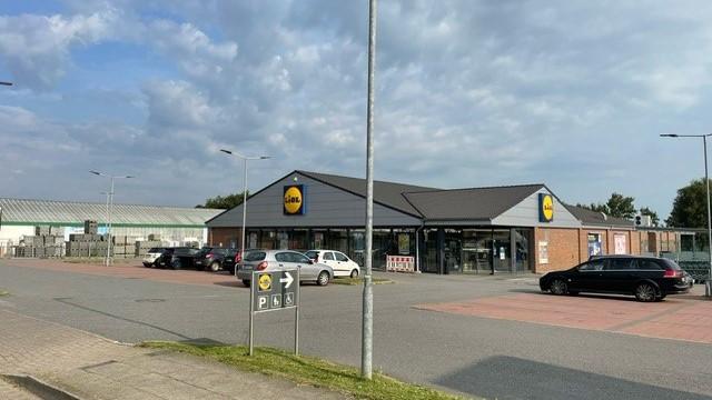 Lidl, Schanzenstraße in Heide