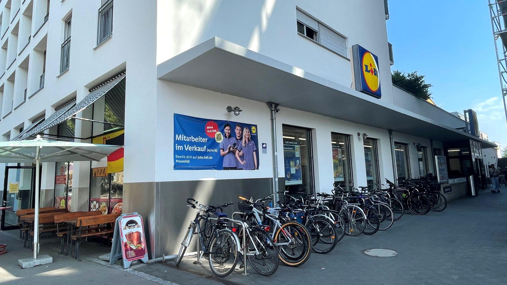 Lidl, Elsässer Straße in Freiburg im Breisgau