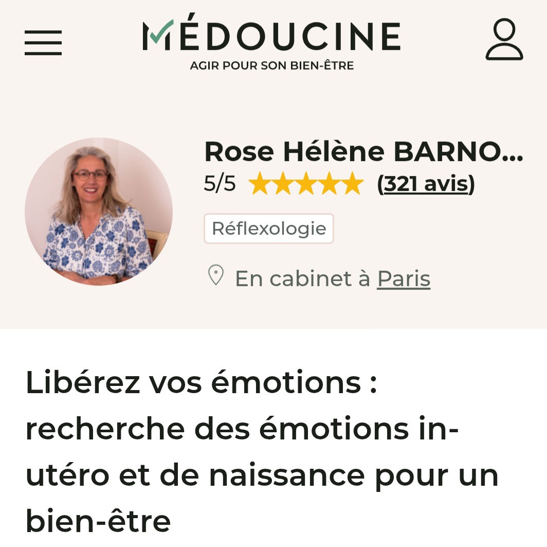 Rose réflexologue