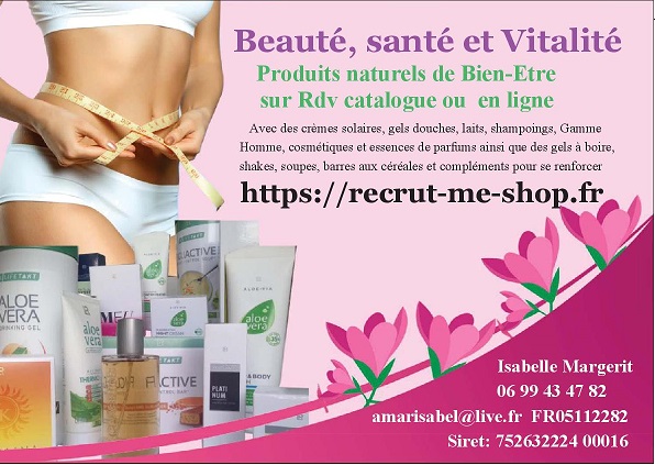 Santé, Beauté et Vitalité recrut-me-shop.fr institut de beauté