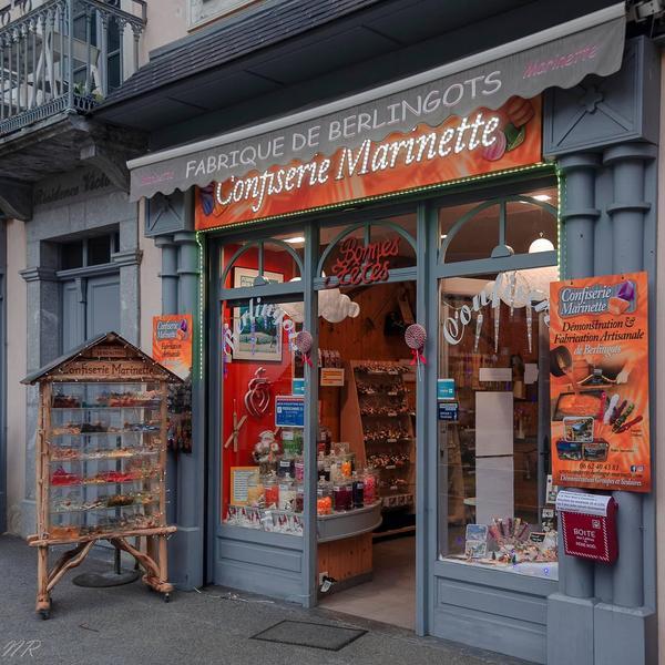 Confiserie Marinette chocolaterie et confiserie (détail)
