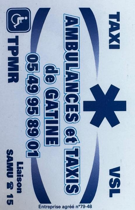 Nouvelles Ambulances de Gâtine urgences médicales