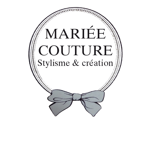 Mariée Couture robe et parure de mariée (confection, détail)
