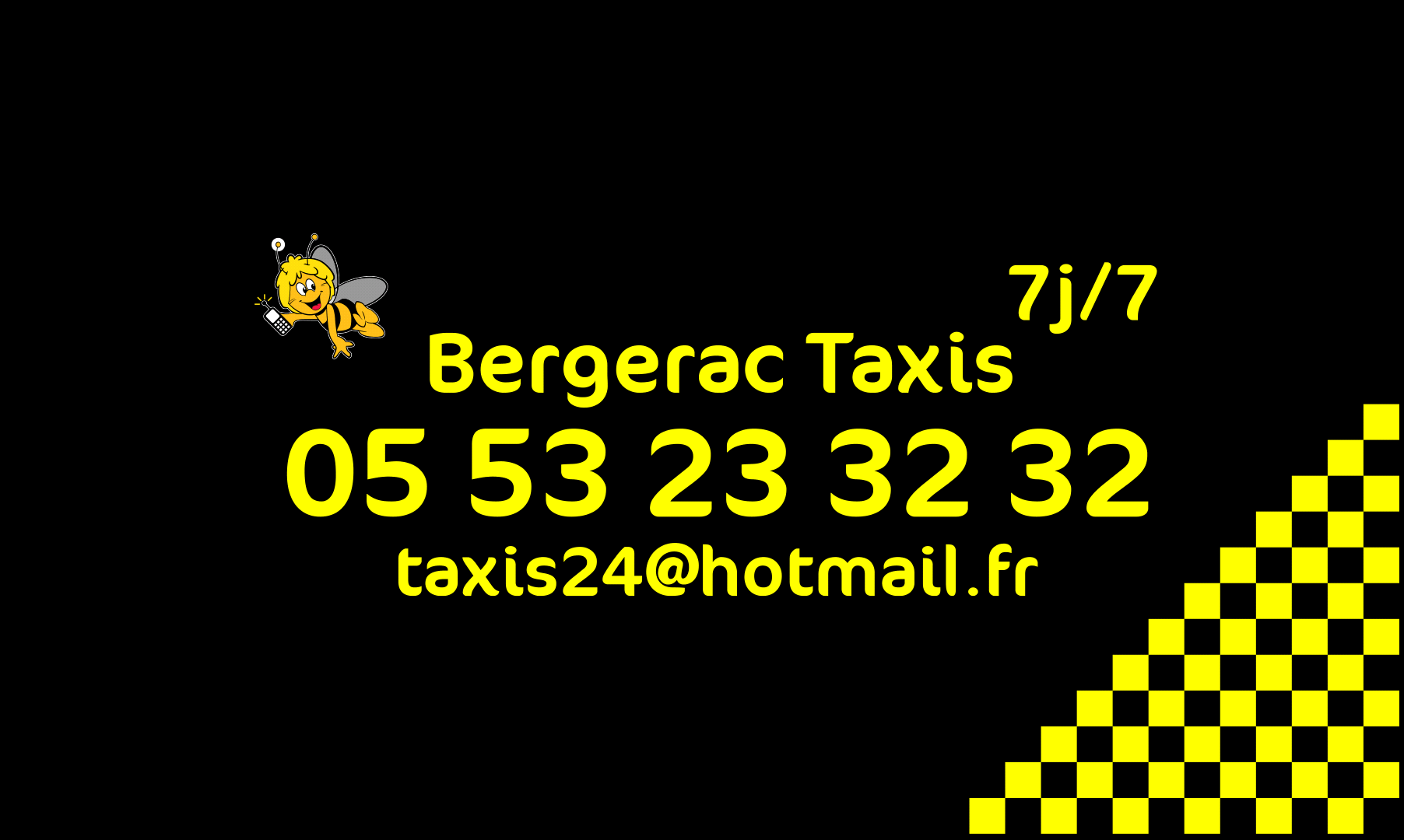 Abeilles Bergerac Taxis taxi