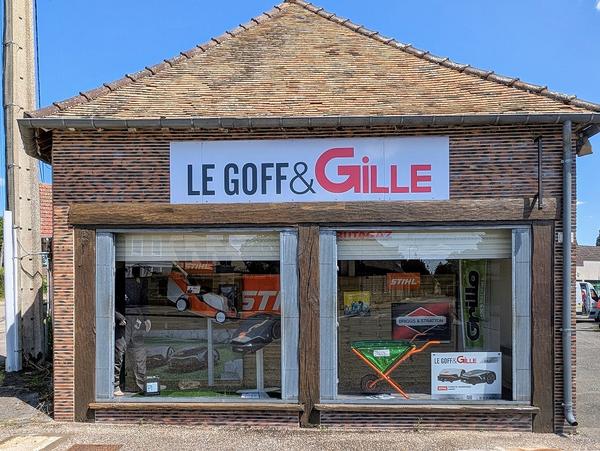 Le Goff & Gille tondeuse à gazon (détail)