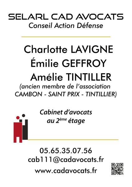 CAD Avocats Conseil Action Défense Autres services