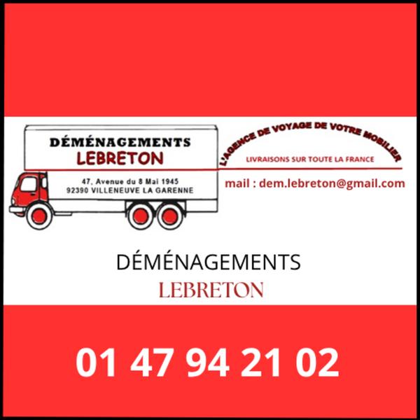 Déménagements LeBreton Services aux entreprises