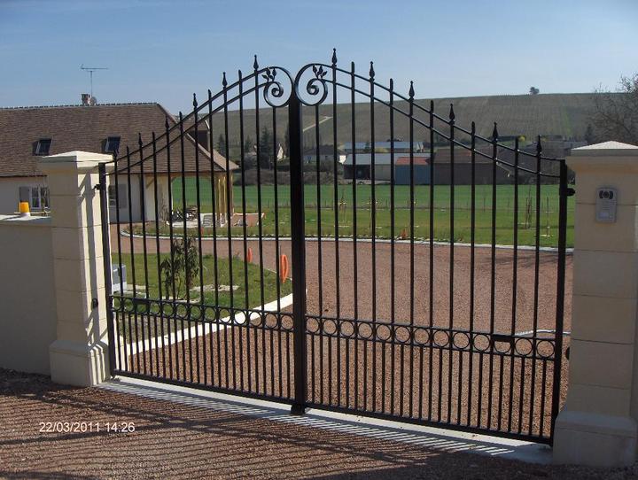 Metal Art fenêtre, chassis vitré