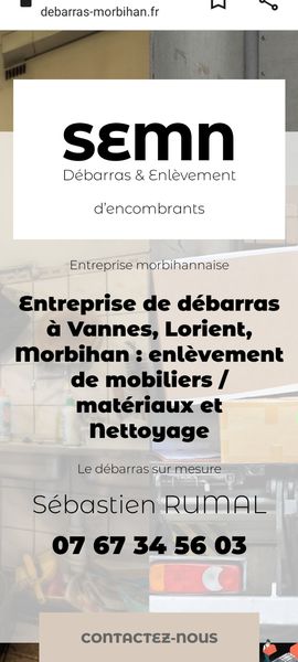 Semn Solution d'enlèvement de Mobiliers/Matériaux et Nettoyage