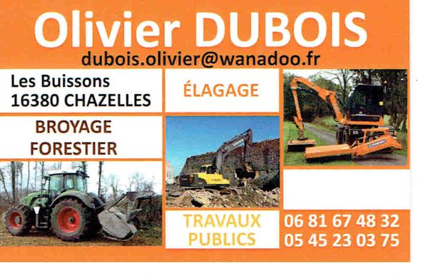 Dubois Olivier entreprise de travaux publics