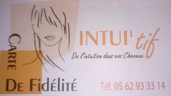 COIFFURE INTUI TIF coiffeur