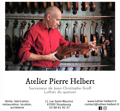Atelier Pierre Helbert instrument et accessoires de musique (fabrication)