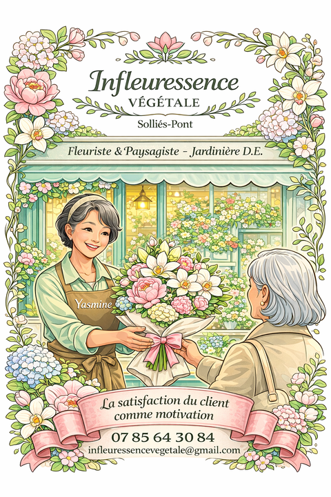 InFleurEssence Végétale fleuriste
