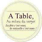A Table Au Milieu Du Verger organisation d'expositions, foires et salons (comité)