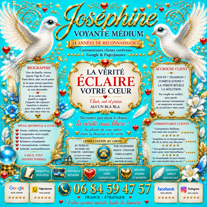 Voyance Médium Joséphine Autres services