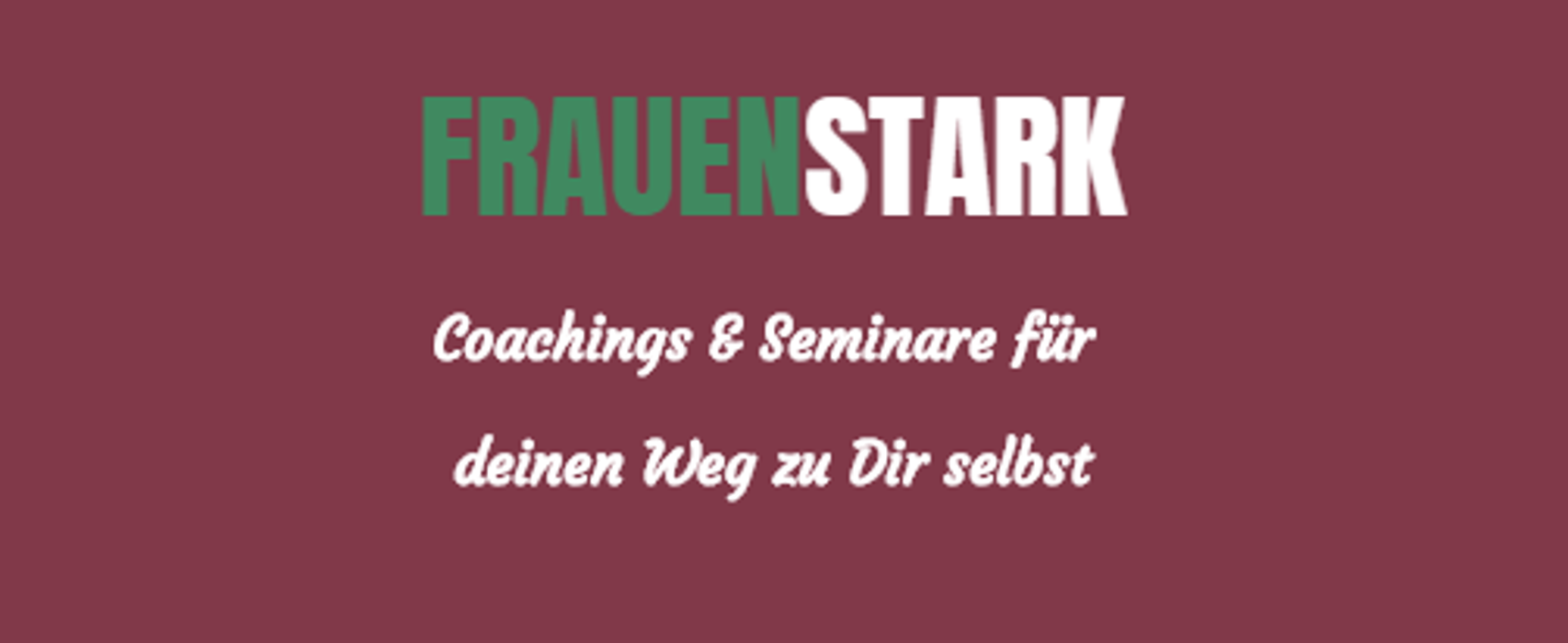 Bild zu FRAUENSTARK Nadine Weissert in Gröbenzell Bild zu FRAUENSTARK Nadine Weissert in Gröbenzell
