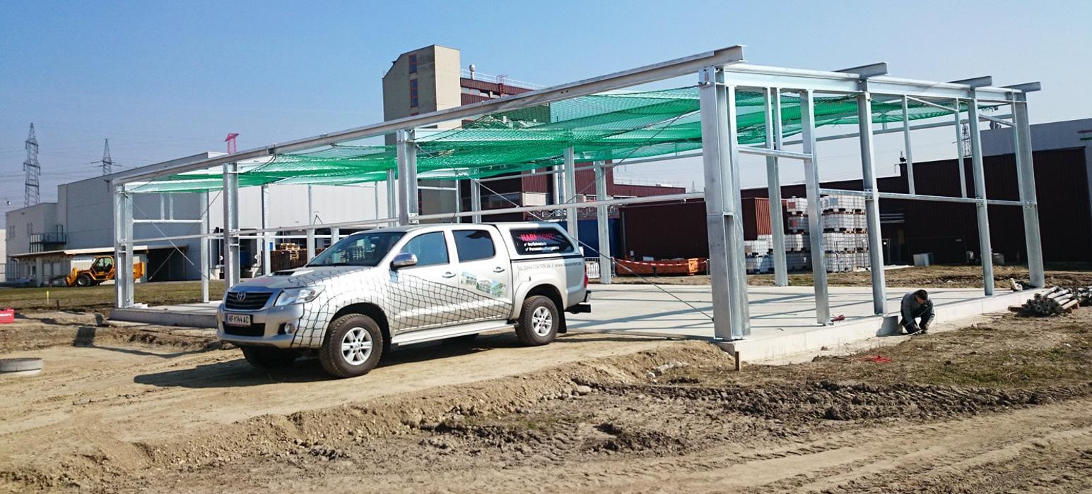 Bausicher Harmtodt Gerüstbau, Unterrohr in Rohr bei Hartberg