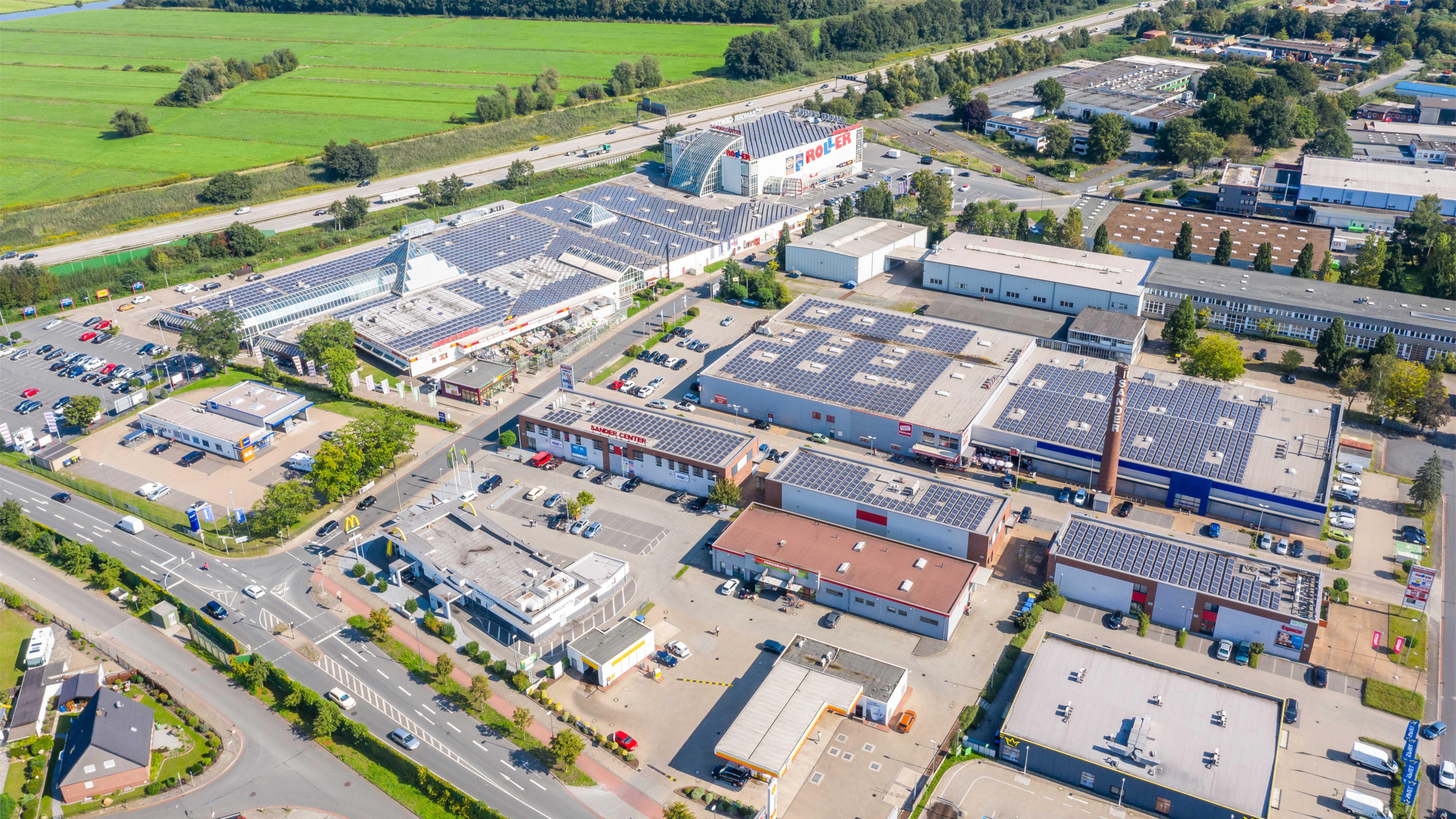 SANDER CENTER - clever shoppen, Schragestraße in Bremen