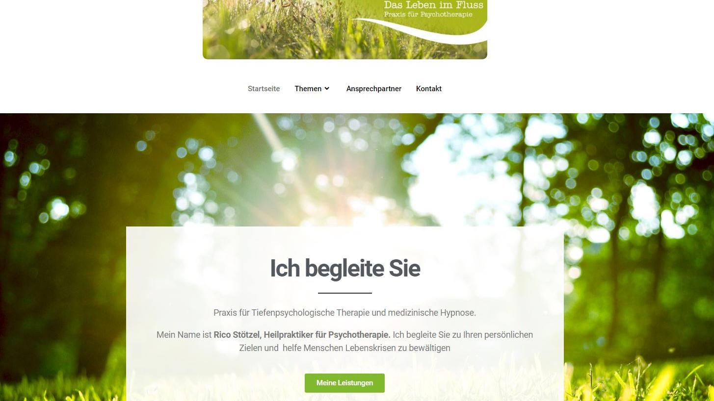 Das Leben im Fluss Praxis für Psychotherapie, Vor den Birken in Windeck