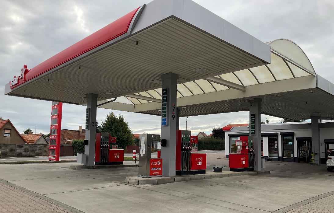 star Tankstelle, Eislebener Chaussee in Arnstein