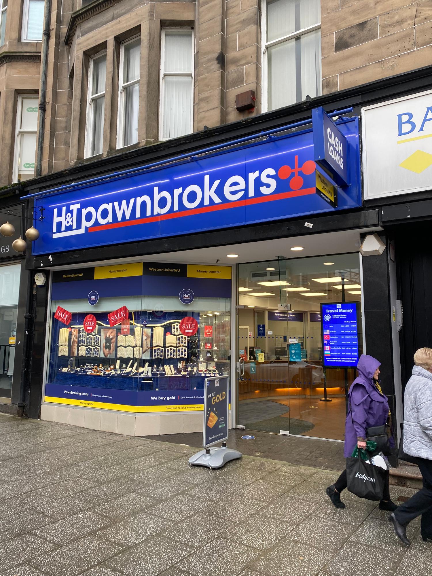 H&T Pawnbrokers - Stirling, Stirlingshire FK8 1DQ - 01786 478945 | ShowMeLocal.com