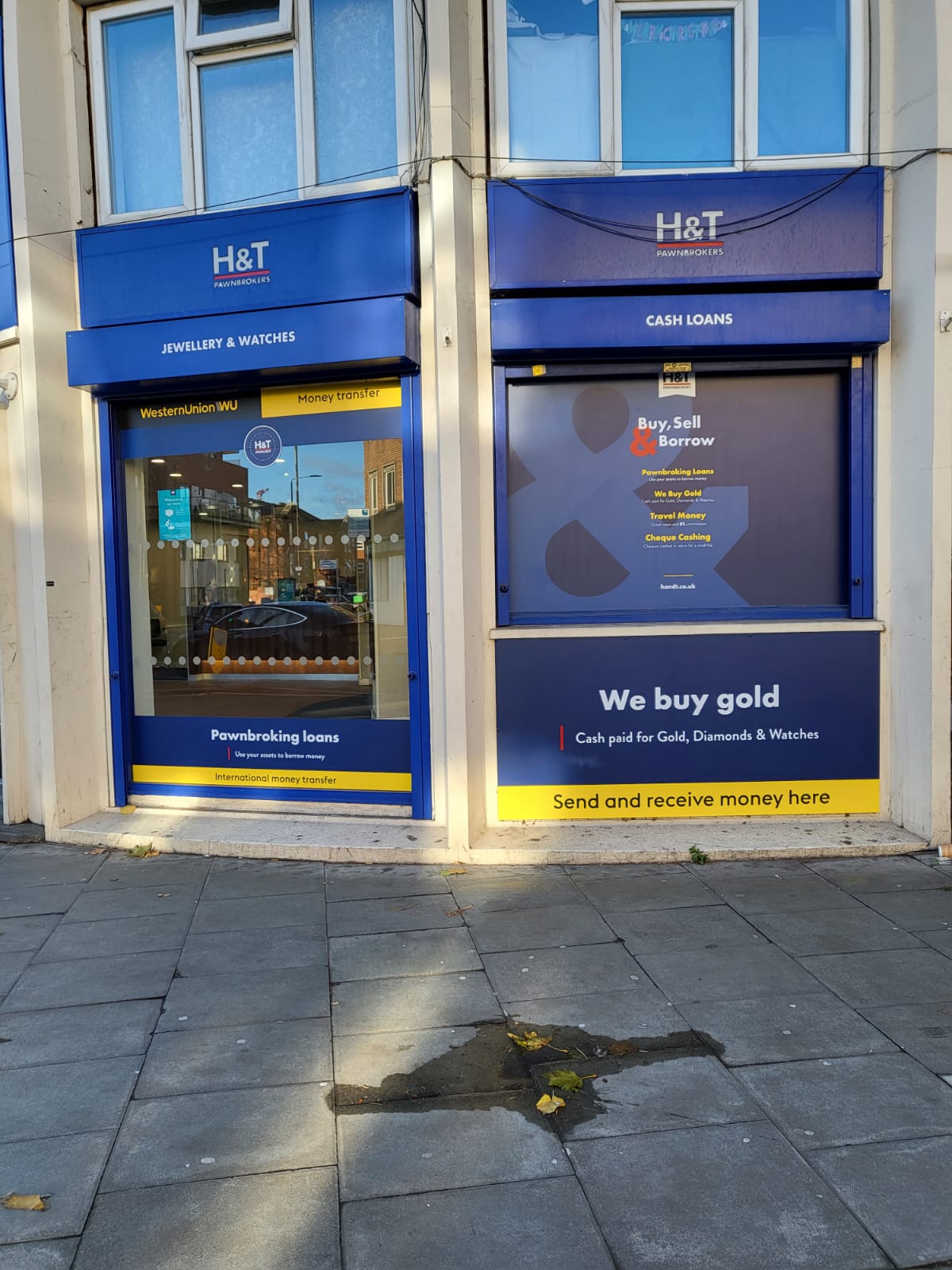 H&T Pawnbrokers London 020 7231 6177