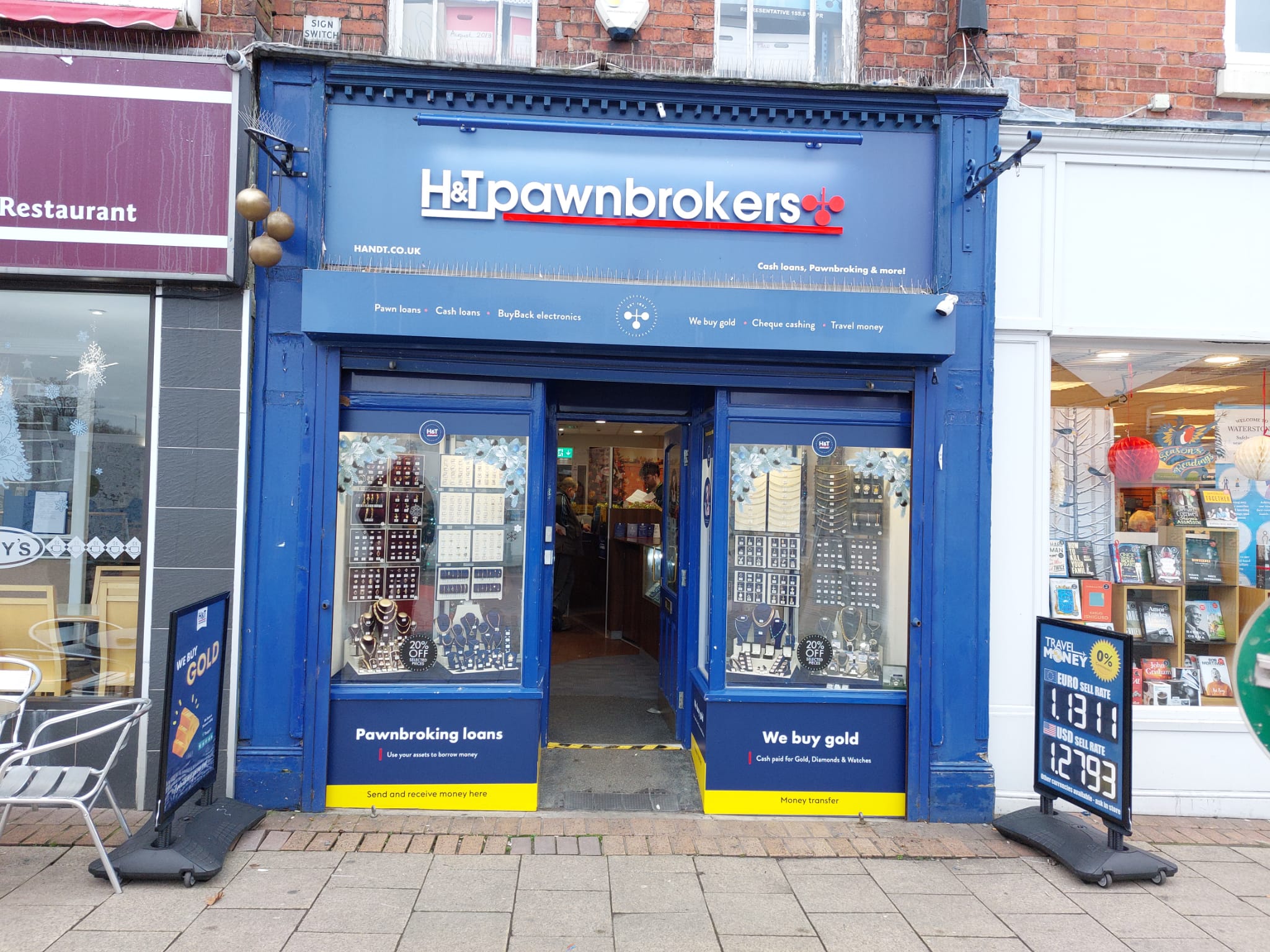 H&T Pawnbrokers Crewe 01270 254888