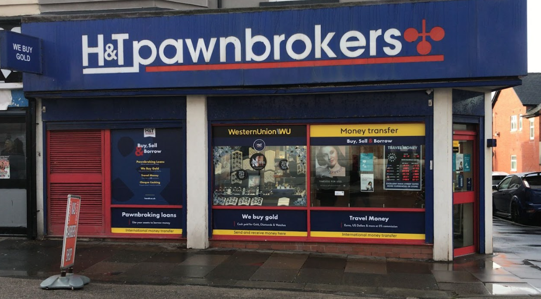 H&T Pawnbrokers Blackpool 01253 622039