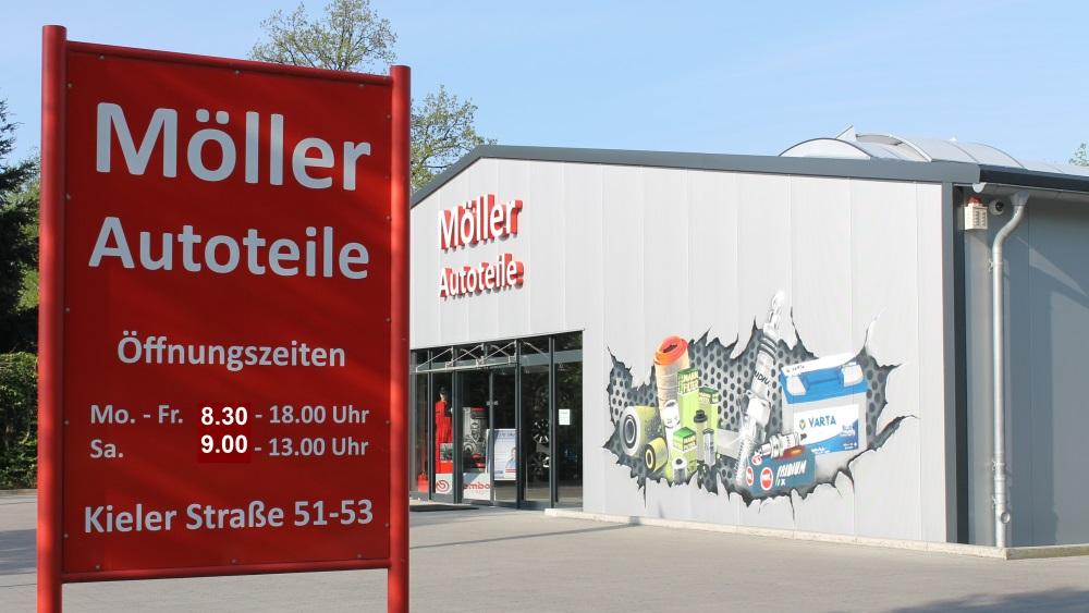 Möller Autoteile und Zubehör e.K., Kieler Straße in Bordesholm