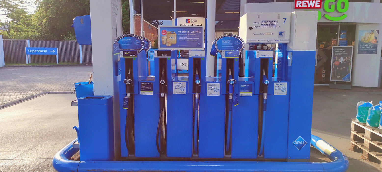 Aral, Ziegelstraße in Bad Segeberg