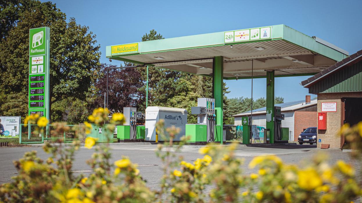 Raiffeisen-Tankstelle Scheeßel - Heidesand RWG, Vahlder Weg in Scheeßel