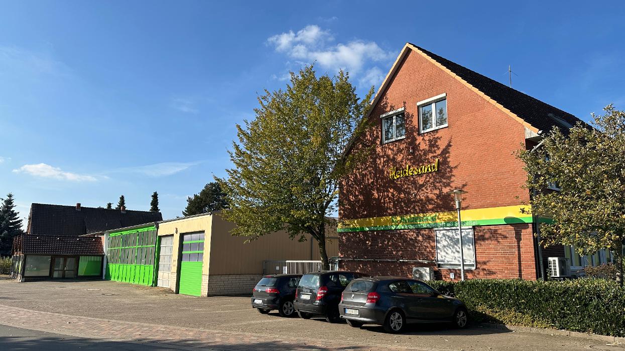 Heidesand Raiffeisen-Warengenossenschaft eG (Verwaltungssitz), Vahlder Weg in Scheeßel
