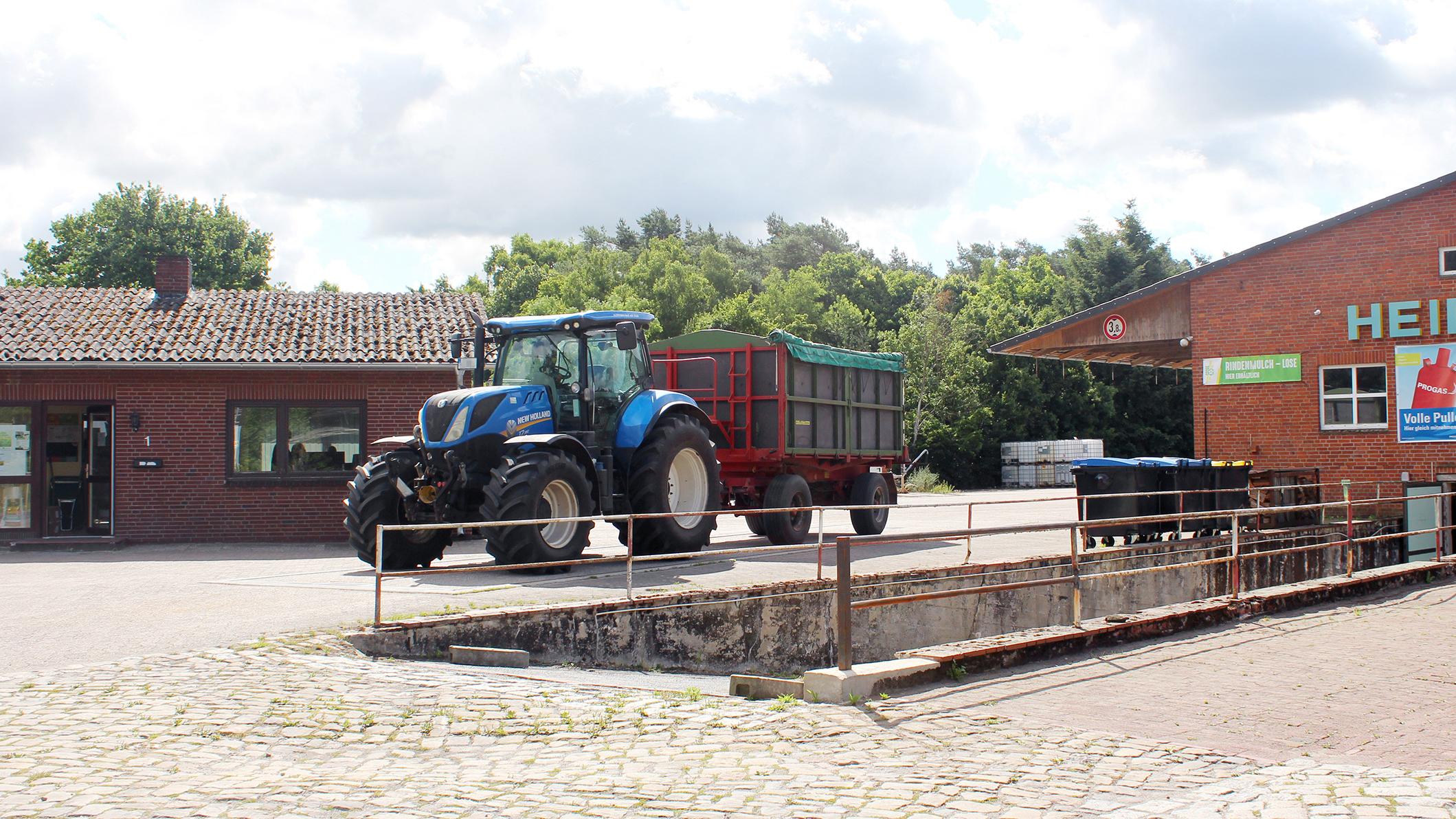 Heidesand Raiffeisen-Warengenossenschaft eG - Westerwalsede, Am Bahnhof in Westerwalsede