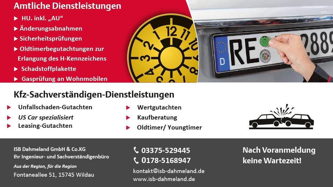 ISB Dahmeland GmbH & Co.KG, Fontaneallee in Wildau