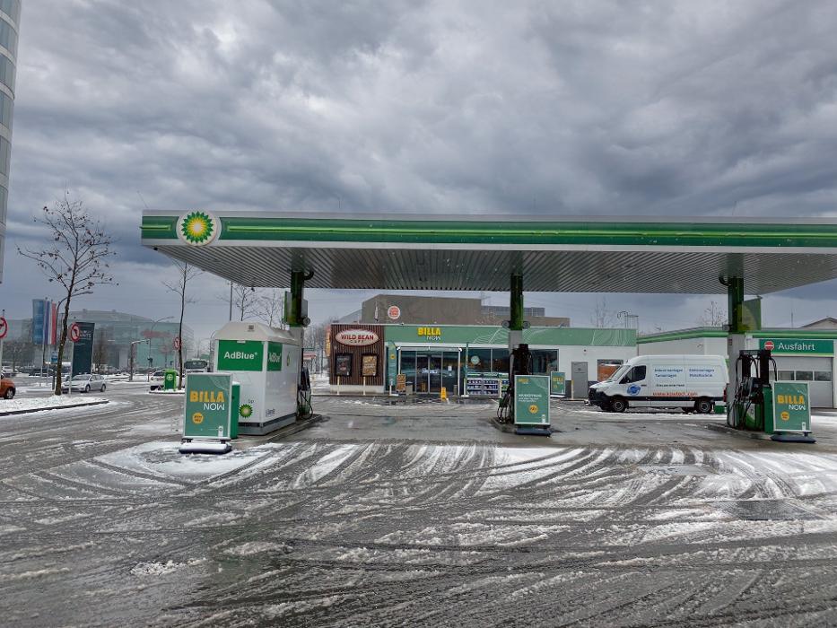 bp, Lustenauer Straße in Dornbirn