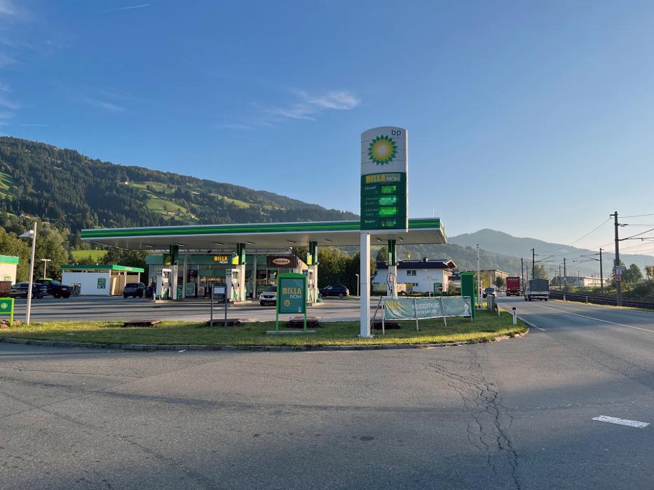 bp, Brixentaler Straße in Hof
