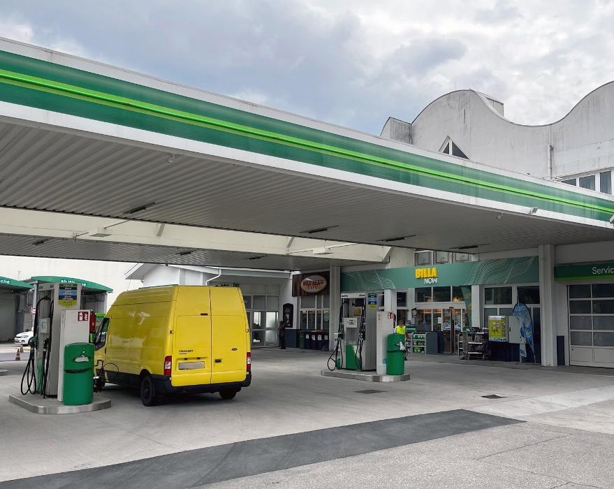 bp, Wiener Straße in Krems an der Donau