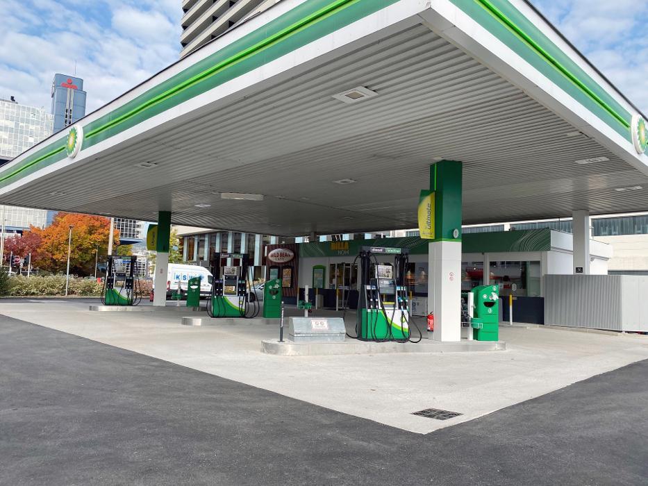 bp, Wildbergstraße in Linz