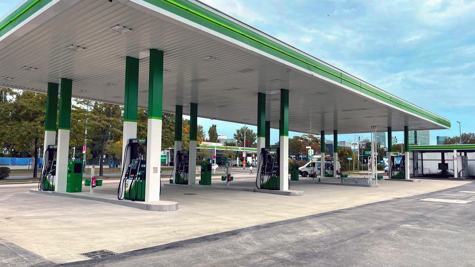 bp, Triester Straße in Wien