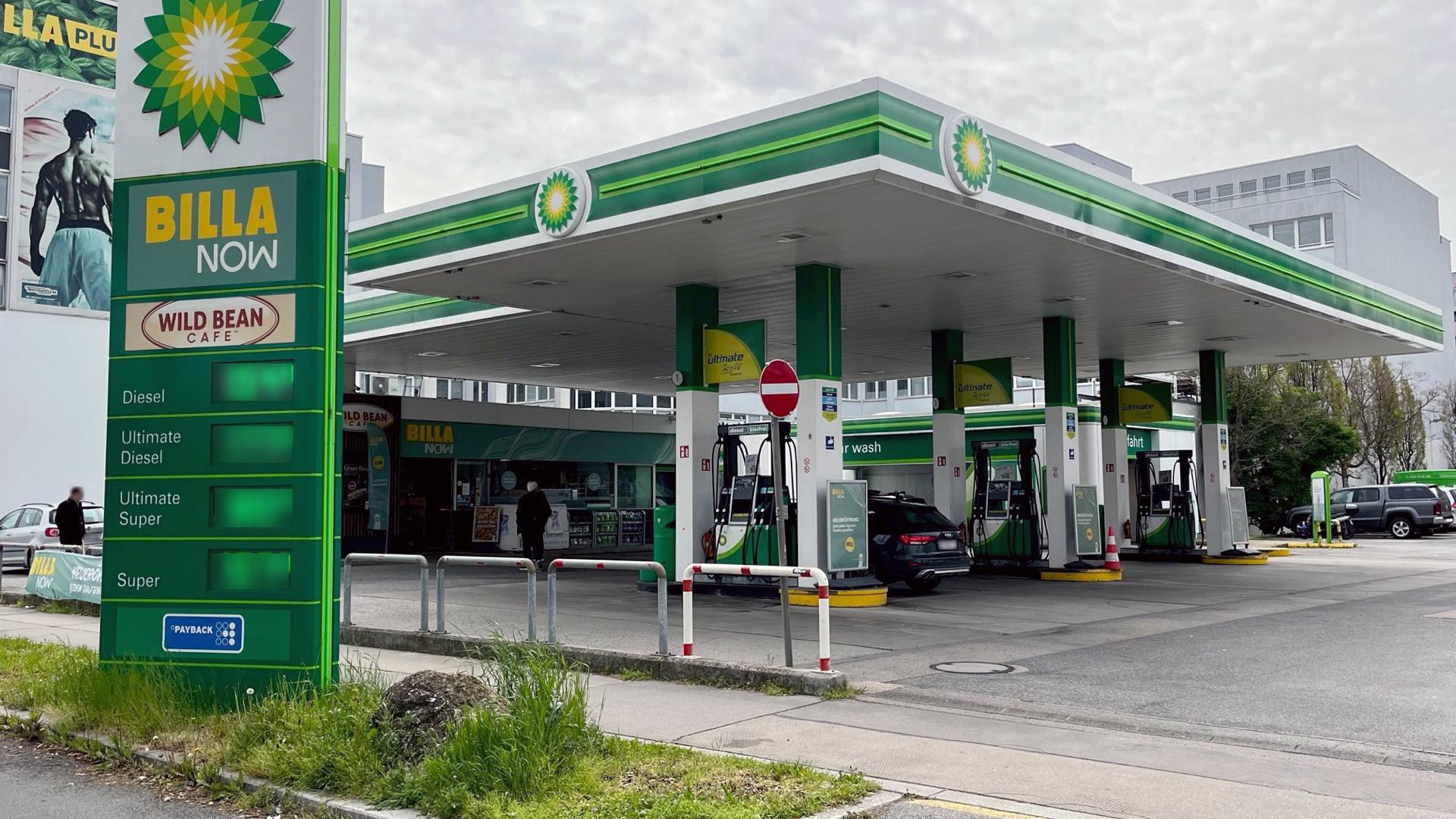 bp, Hietzinger Kai in Wien