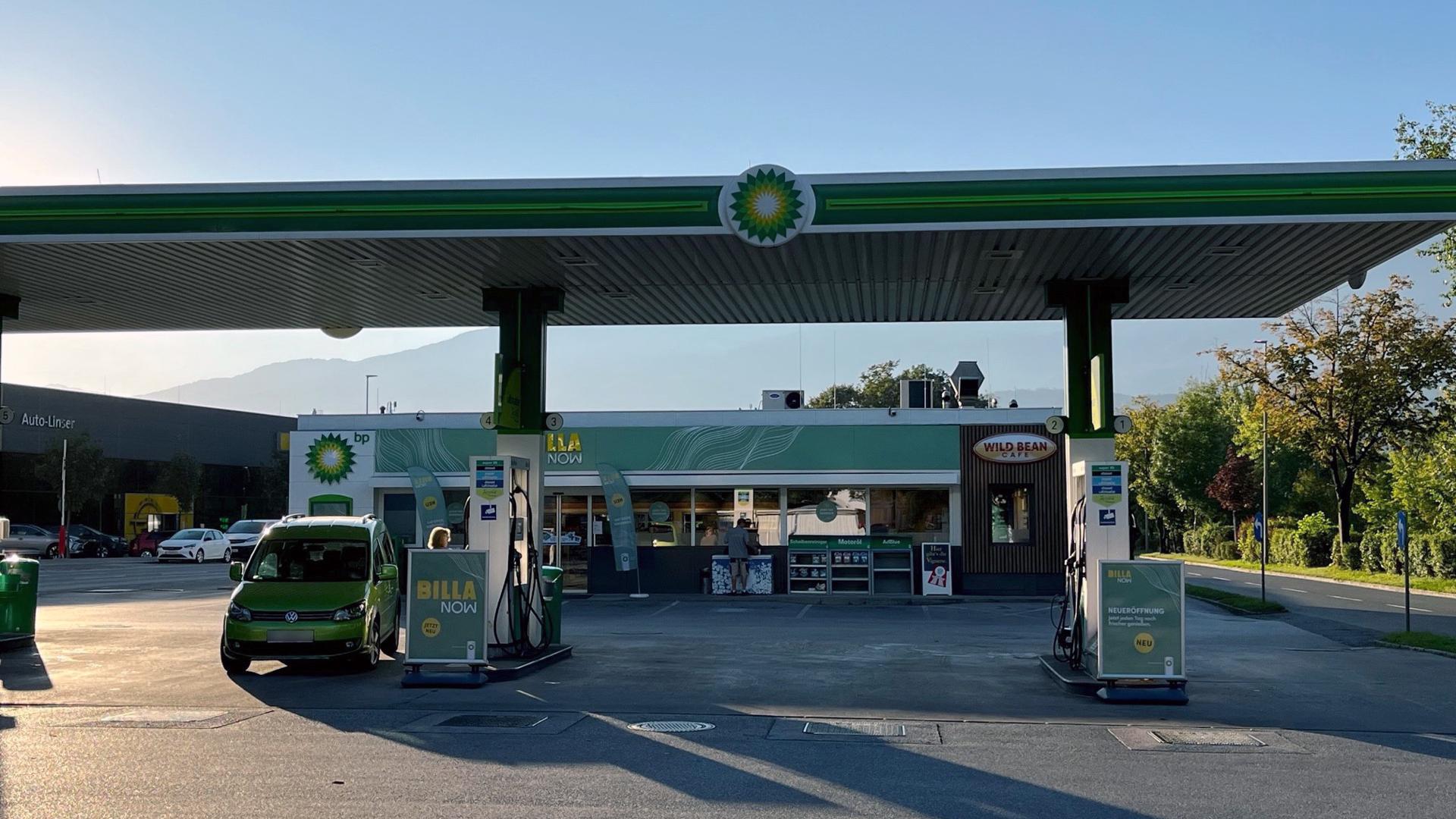 bp, Haller Straße in Innsbruck