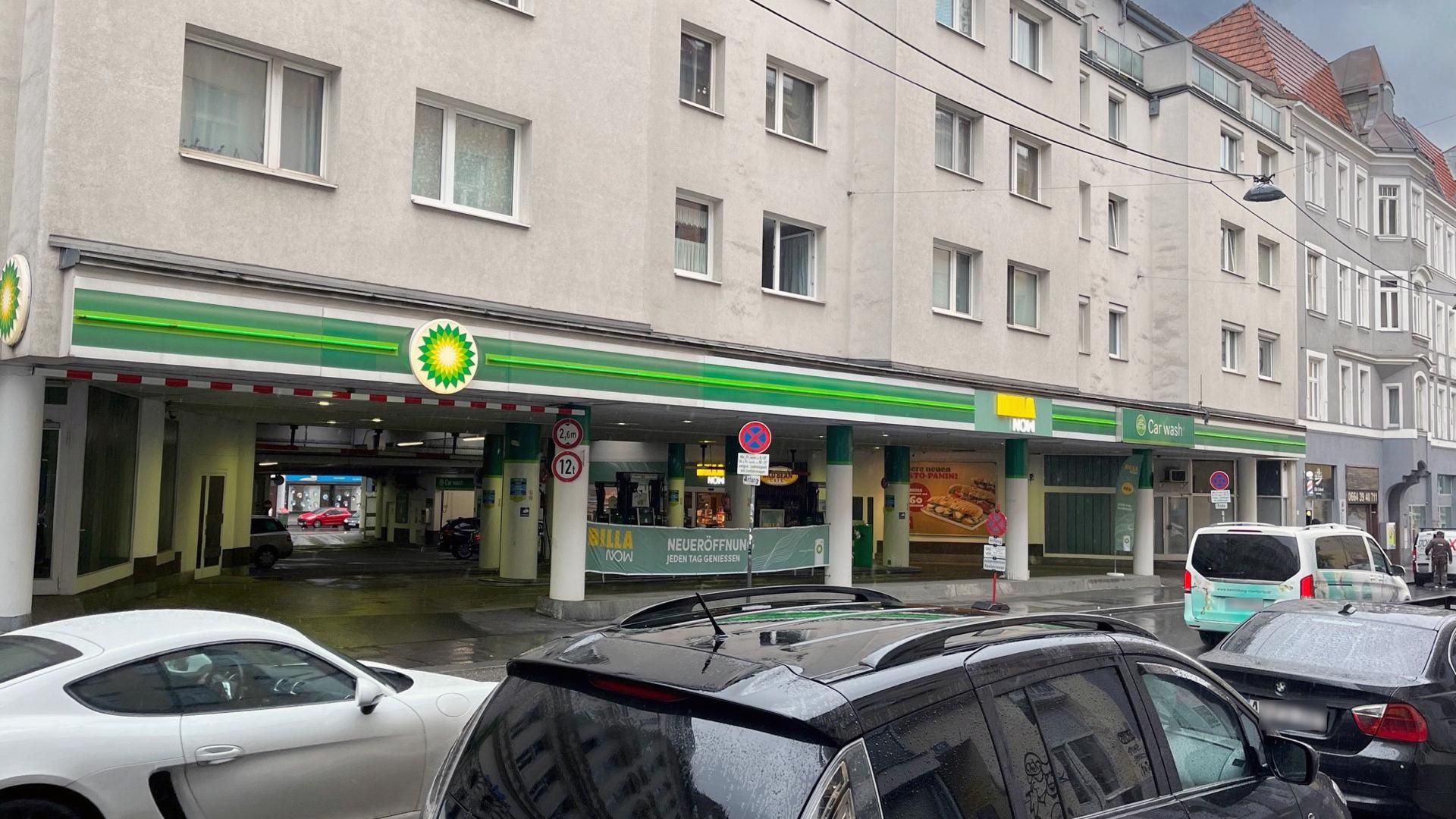 bp, Hernalser Hauptstraße in Wien