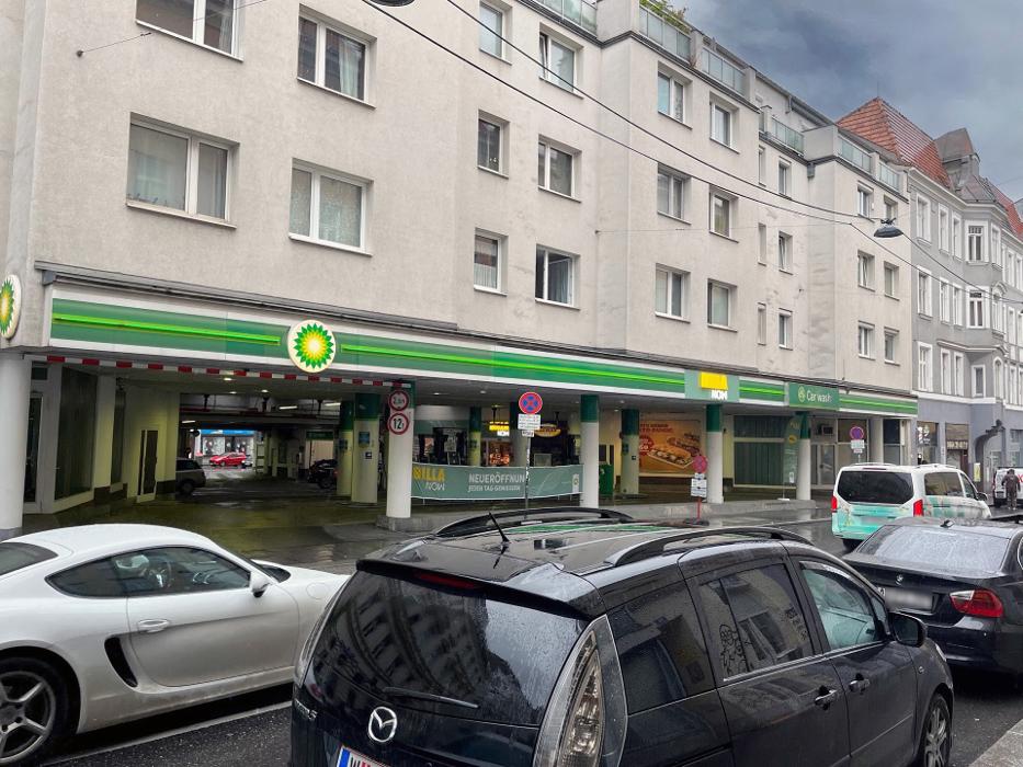 bp, Hernalser Hauptstraße in Wien