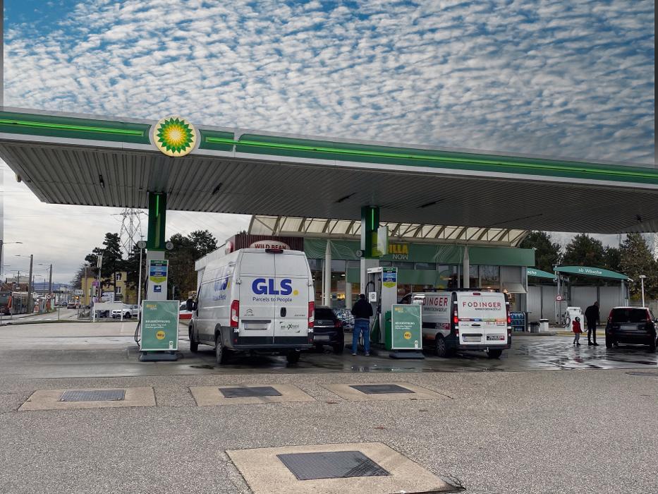 bp, Salzburger Straße in Linz