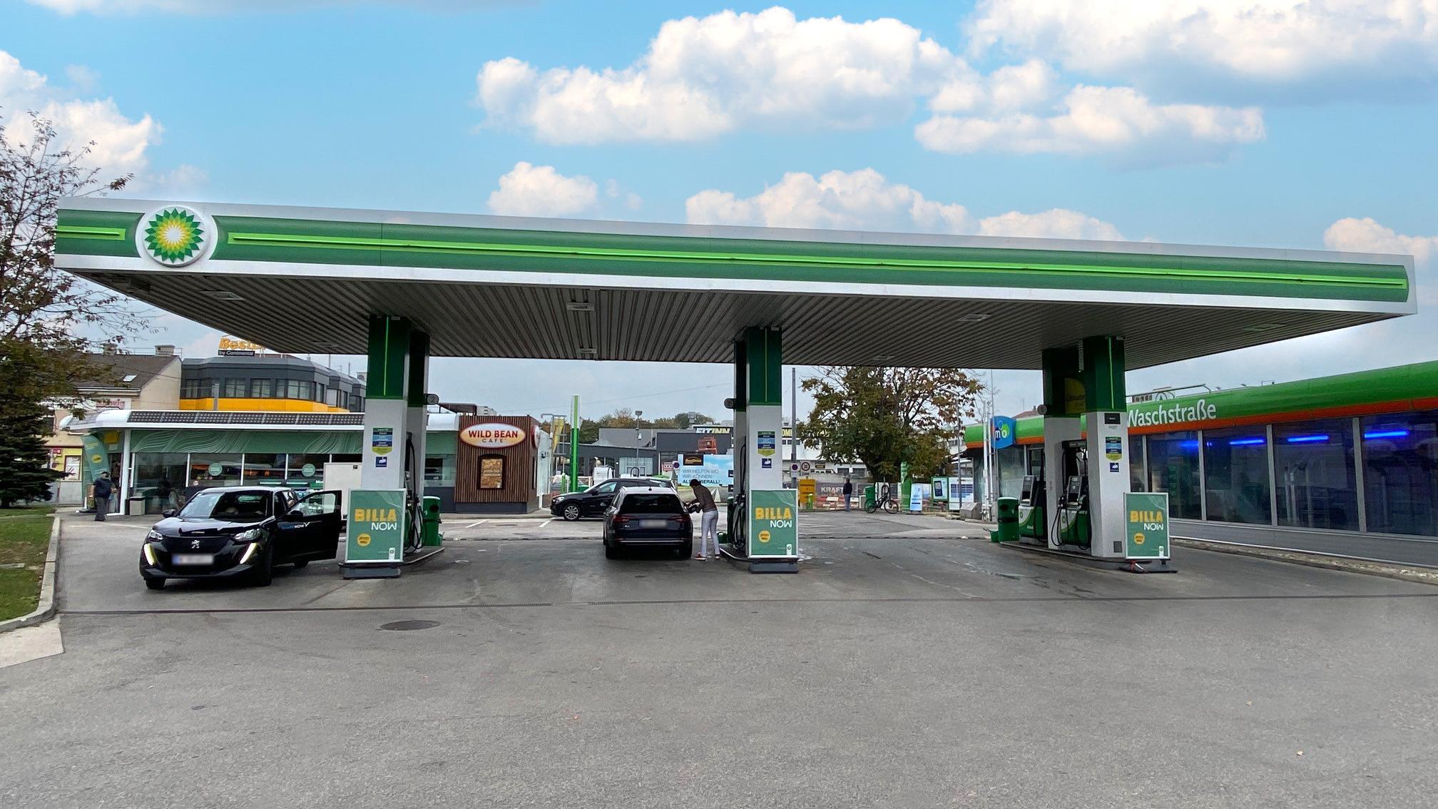 bp, Altmannsdorfer Straße in Wien
