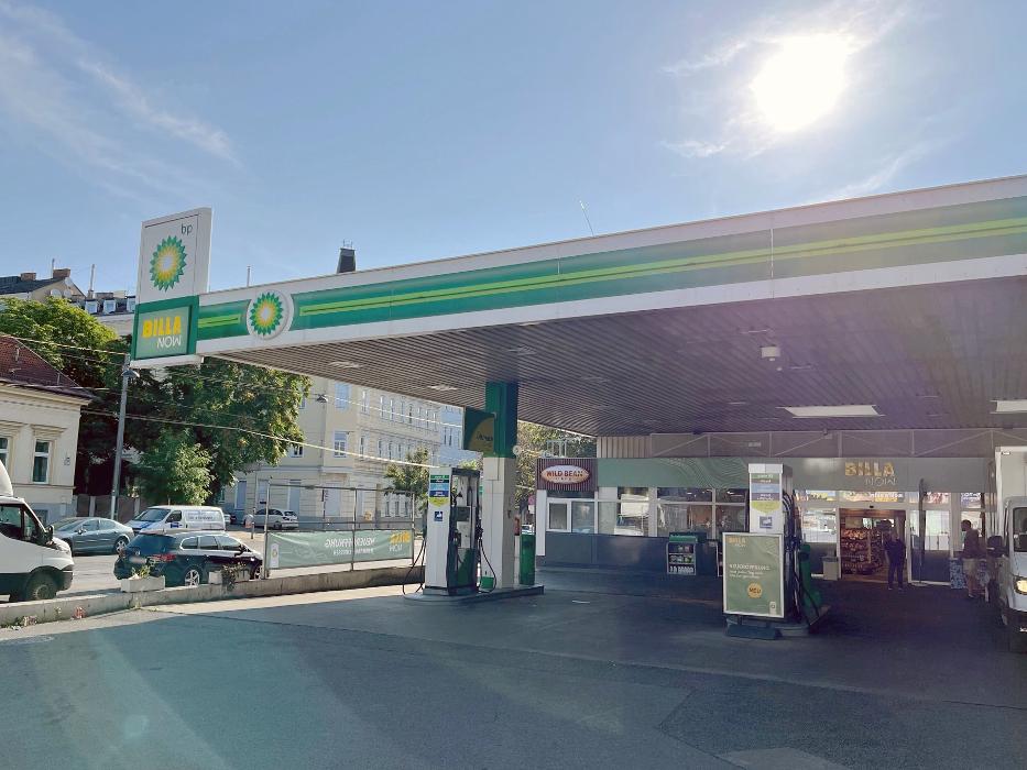 bp, Linzer Straße in Wien