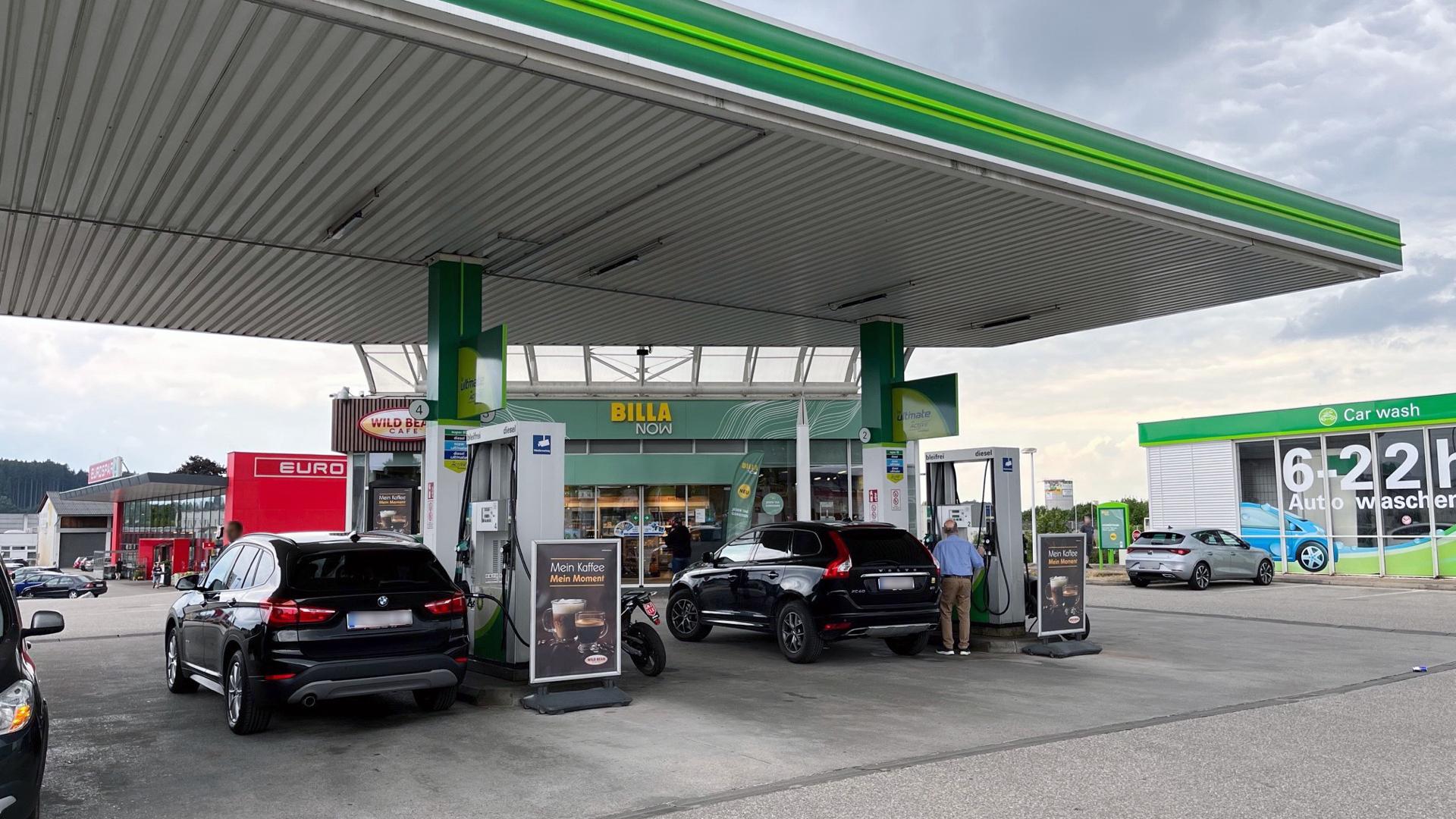 bp, Neue Landstraße in Vorchdorf