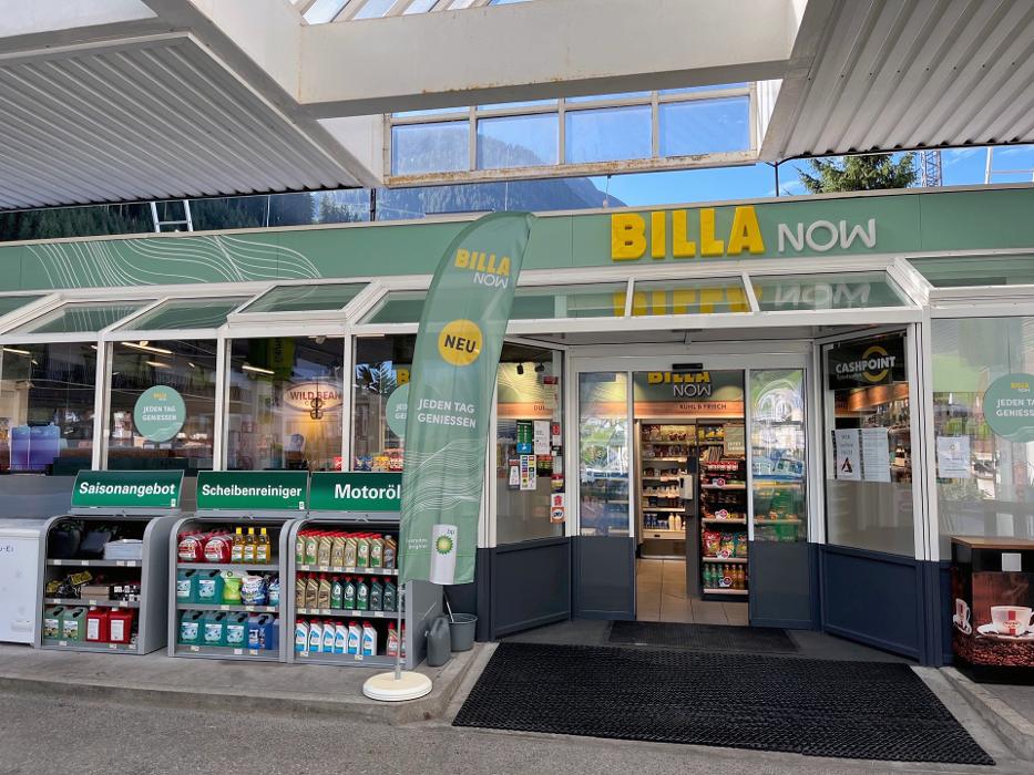 bp, Silvretta Straße in Ischgl