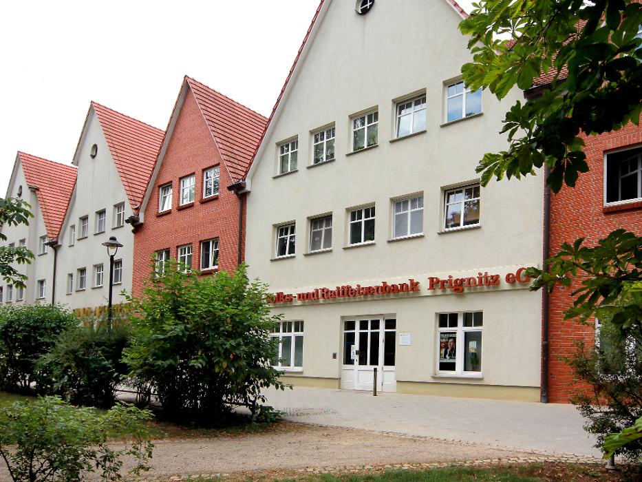 Volks- und Raiffeisenbank Prignitz eG, Im Gutshof in Bad Wilsnack