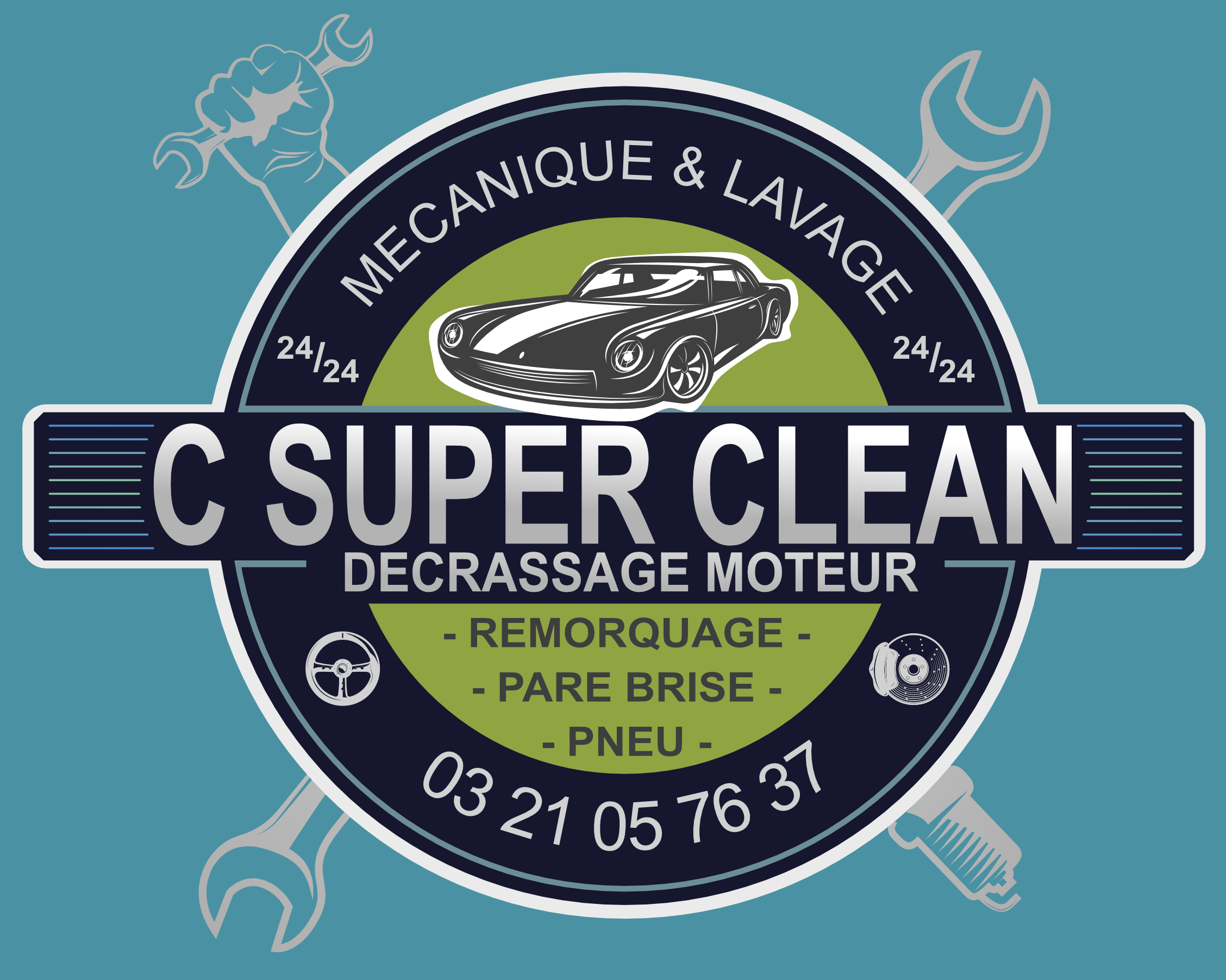 C SUPERCLEAN - KALI GLASS - KALI PNEU - KALI CLEAN - KALI CAR lavage et nettoyage auto